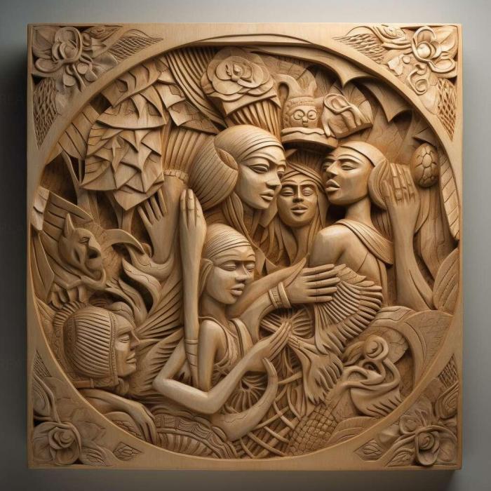 نموذج ثلاثي الأبعاد لآلة CNC 3D Art 